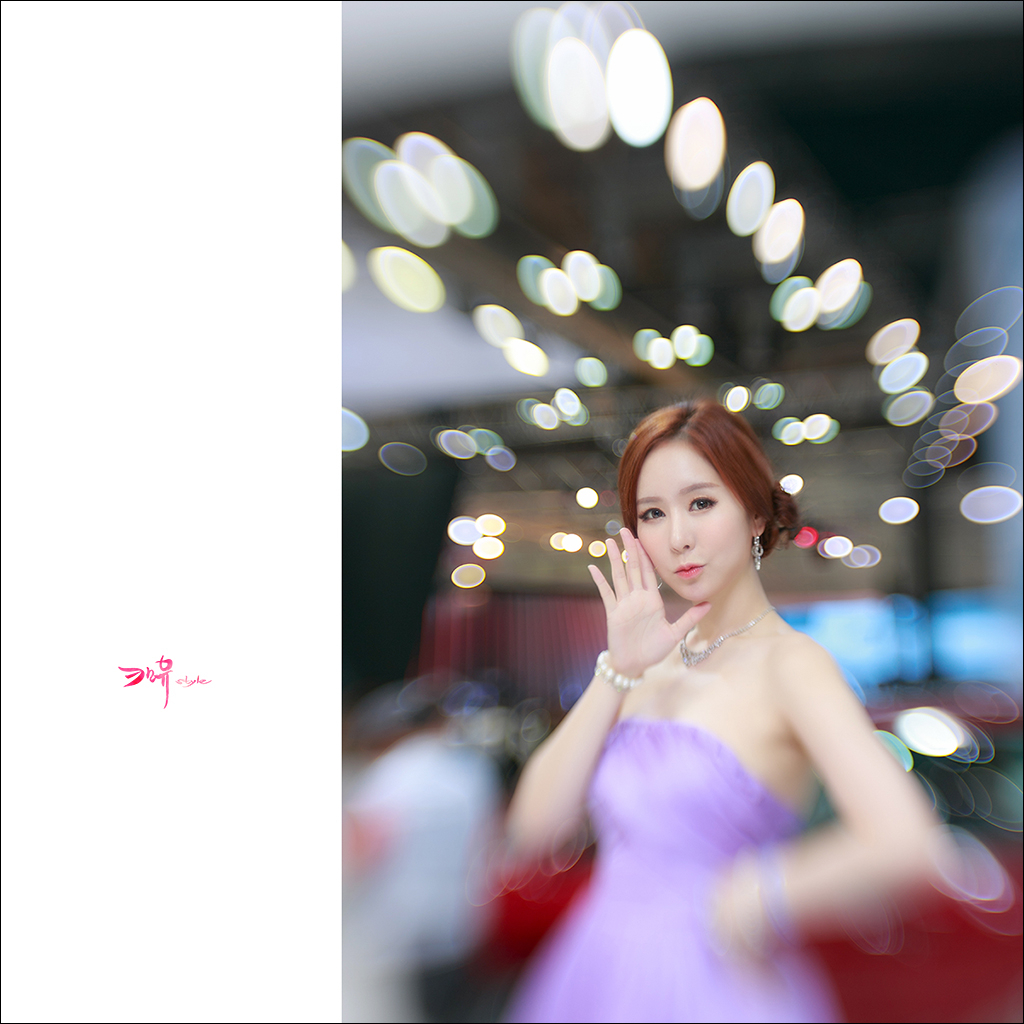 2015韩国国际车展靓丽车模Kim Ye Ha